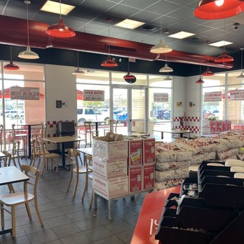 Five Guys - Inside - Burgers Near Me - Peoria, Arizona