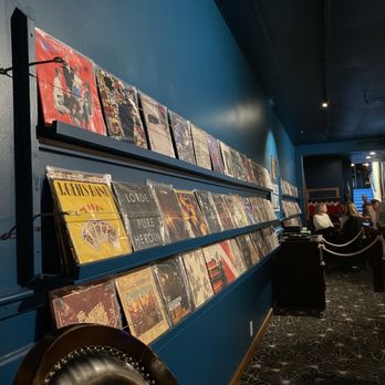 Malted Vinyl - Vinyl record wall - Cocktail Bars Near Me - Petoskey, Michigan