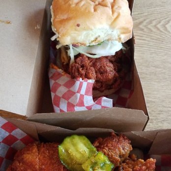 Downlow Chicken Shack - Hot 1/4 bird (boneless thigh and drumstick) $9 and hot chicken sandwich $12 - Chicken Shop Near Me - Vancouver, British Columbia Downlow Chicken Shack - Hot 1/4 bird (boneless thigh and drumstick) $9 and hot chicken sandwich $12 - Chicken Shop Near Me - Vancouver, British Columbia