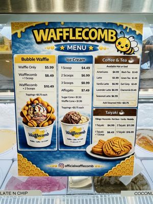 Menu photo 2 Wafflecomb Santa Clarita, CA