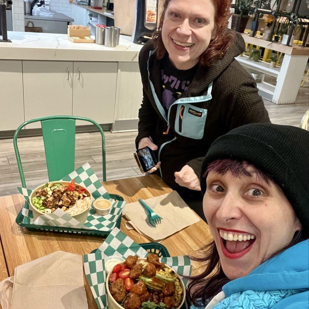 Elephant And Vine - Having fun! - Vegan Near Me - Evanston, Illinois
