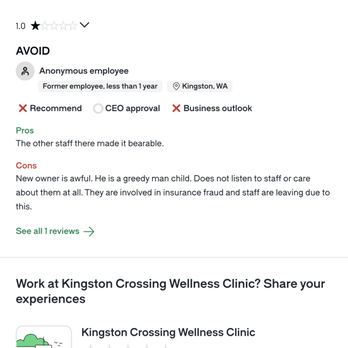 Foundation Chiropractic - Review from previous employee - Chiropractors Near Me - Kingston, Washington