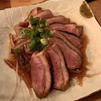 Guu Izakaya Toronto - Aigamo tataki (duck breast) - Japanese Near Me - Toronto, Ontario