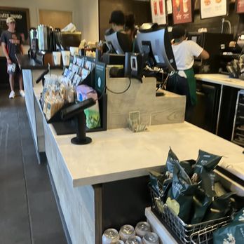Starbucks - the counter of a coffee shop - Coffee & Tea Near Me - New York, New York