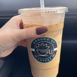 Iced Eggnog Latte
