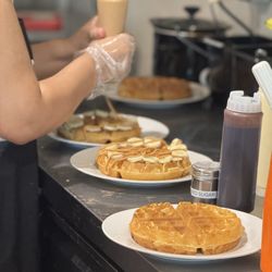 Copper Dog Cafe - Waffles