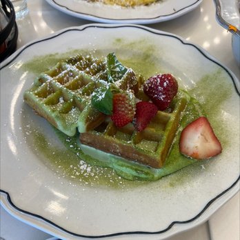 Sweet Maple - matcha moffle - Breakfast & Brunch Near Me - Cupertino, California Sweet Maple - matcha moffle - Breakfast & Brunch Near Me - Cupertino, California