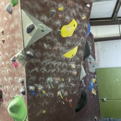 Ozark Climbing Gym - The corner of the other wall