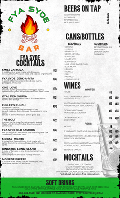 Menu photo 4 Fya Syde Kitchen Madison, WI