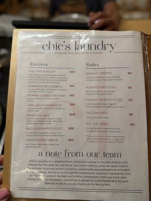 Menu photo 4 Chic's Laundry Virginia Beach, VA Menu photo 4 Chic's Laundry Virginia Beach, VA