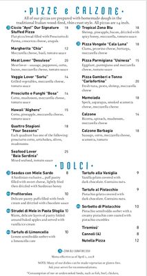 Menu photo 7 Zona Blu Weston, FL