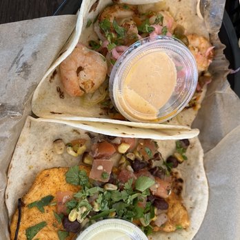 Torchy's Tacos - Baja Shrimp Grilled Taco and "Mr. Orange" salmon taco - Tacos Near Me - Odessa, Texas