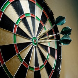 Clancy's Pub - Come play darts.