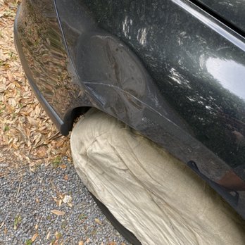 Palmetto Paintless Dent Removal - Before - Mobile Dent Repair Near Me Palmetto Paintless Dent Removal - Before - Mobile Dent Repair Near Me