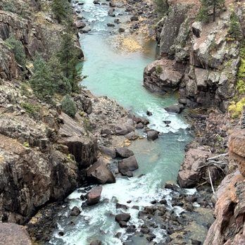 Durango & Silverton Narrow Gauge Railroad - Animas River - Trains Near Me - Durango, Colorado Durango & Silverton Narrow Gauge Railroad - Animas River - Trains Near Me - Durango, Colorado