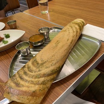 Aahaar an Indian Eatery - Spinach dosa - Indian Near Me - Snoqualmie, Washington