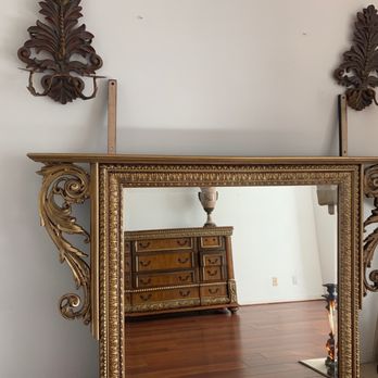 Clutter Storage - The part is missing and the  side of mirrors is broken!! - Self Storage Near Me