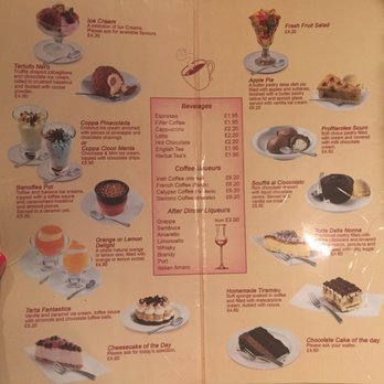 Bizzarro - Dessert menu - Italian Near Me - London, XGL Bizzarro - Dessert menu - Italian Near Me - London, XGL