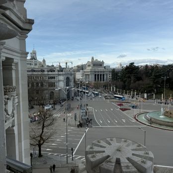 Palacio de Cibeles - Looking towards Gran Via - Landmarks & Historical Buildings Near Me - Madrid, M