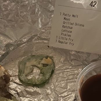 Five Guys - Why is there jalapeños? And I didn't ask for jalapeños ???? - Burgers Near Me - El Cajon, California Five Guys - Why is there jalapeños? And I didn't ask for jalapeños ???? - Burgers Near Me - El Cajon, California