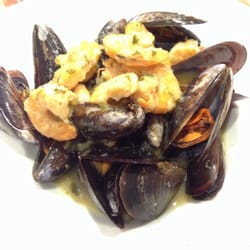 La Cantine De Proust - Moules et crevettes à la marinière