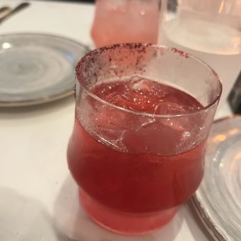 Buen Provecho - Watermelon Hibiscus Margarita - Mexican Near Me - Long Beach, California