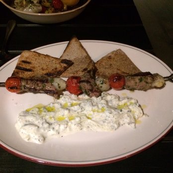 Branch Line - One marinated lamb skewer -$16 - New American Near Me - Watertown, Massachusetts