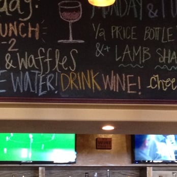 Harvest - Save Water! Drink Wine! :) (Love this restaurant motto!) - New American Near Me - Oro Valley, Arizona