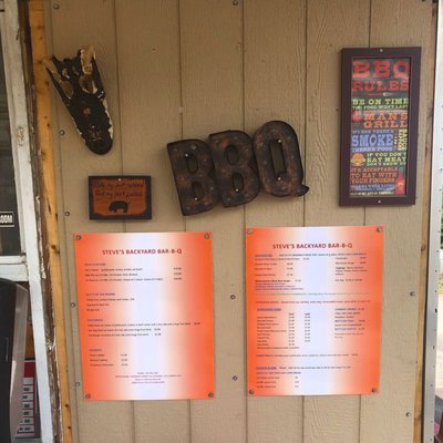 Menu photo 3 Steve's Backyard Bar-B-Q Whitney Point, NY Menu photo 3 Steve's Backyard Bar-B-Q Whitney Point, NY