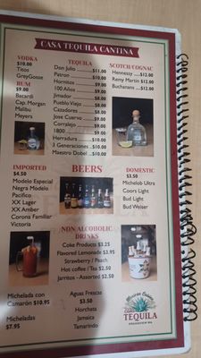 Menu photo 4 Casa Tequila Grandview, WA Menu photo 4 Casa Tequila Grandview, WA