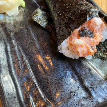 Izakaya Den - Salmon hand roll - Japanese Near Me - Denver, Colorado Izakaya Den - Salmon hand roll - Japanese Near Me - Denver, Colorado