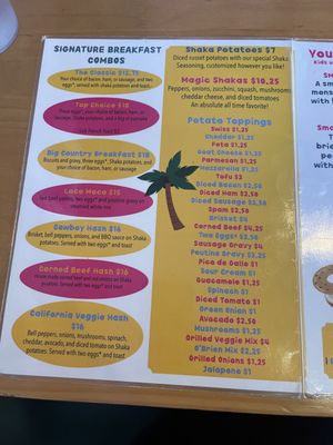 Menu photo 8 Shakabrah Java Tacoma, WA