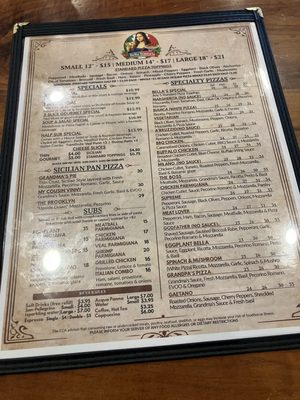 Menu photo 1 Bella Trattoria Boynton Boynton Beach, FL Menu photo 1 Bella Trattoria Boynton Boynton Beach, FL