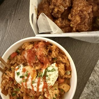 bb.q Chicken Cambridge - Kimchi Fried Rice and Gangjeong Wings - Korean Near Me - Cambridge, Massachusetts bb.q Chicken Cambridge - Kimchi Fried Rice and Gangjeong Wings - Korean Near Me - Cambridge, Massachusetts