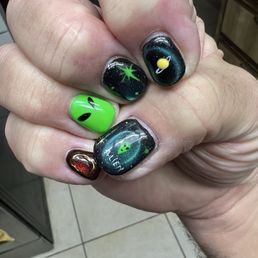 Out of this world nails thanks Jenni Out of this world nails thanks Jenni