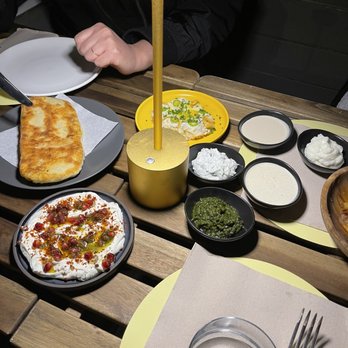 Shukette - Dipping sauces for one and all! - Middle Eastern Near Me - New York, New York Shukette - Dipping sauces for one and all! - Middle Eastern Near Me - New York, New York