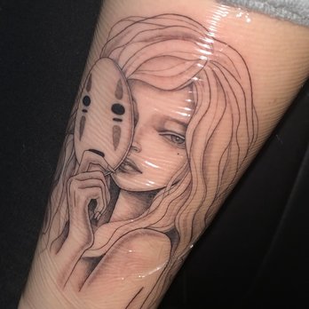 BANANA TATTOO - My beautiful no face/ Audrey Kawasaki piece - Tattoo Near Me - Los Angeles, California BANANA TATTOO - My beautiful no face/ Audrey Kawasaki piece - Tattoo Near Me - Los Angeles, California