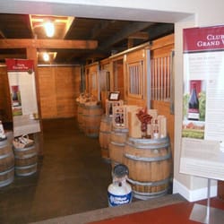 ArborBrook Vineyards - More of the tasting room - stalls from previous "life"