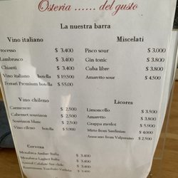 La Caffetteria - Menu