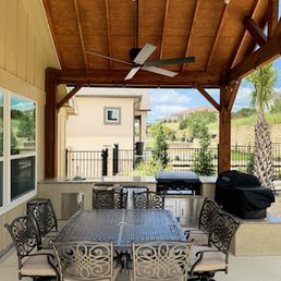 Outdoor kitchen and pavilion Outdoor kitchen and pavilion