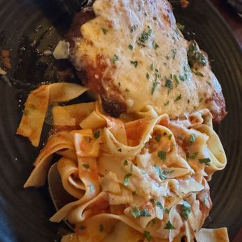 Capo & Co. Keg-Cork-Kitchen - Chicken Parmigiana with Tagliatelle - New American Near Me - Emmaus, Pennsylvania