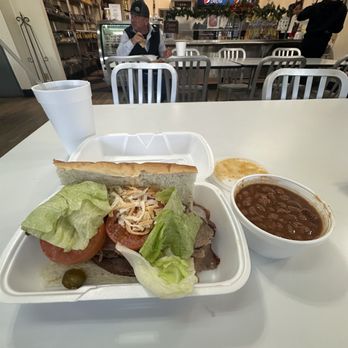 Raven's Deli - Beans and Tri Tip sandwich - Delis Near Me - Armona, California Raven's Deli - Beans and Tri Tip sandwich - Delis Near Me - Armona, California