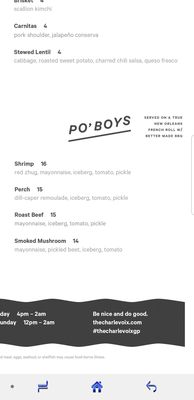 Menu photo 6 The Charlevoix Grosse Pointe Park, MI Menu photo 6 The Charlevoix Grosse Pointe Park, MI