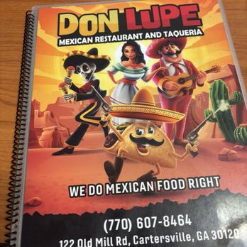 Don Lupe Mexican Restaurant - Mexican Near Me - Cartersville, Georgia