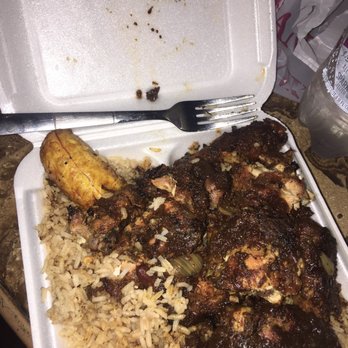 14 Parish Caribbean Kitchen - 1 plantain for all of this! This is a "small" by the way. - Caribbean Near Me - Hackensack, New Jersey