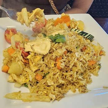 BUA Thai - Pineapple fried rice $17 - Thai Near Me - Lake Stevens, Washington