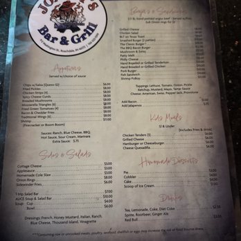Jonesy’s Bar & Grill - Menu - Bars Near Me - Roachdale, Indiana Jonesy’s Bar & Grill - Menu - Bars Near Me - Roachdale, Indiana