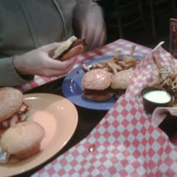 Armadillo Willy's BBQ - Sliders, g fries and some turkey sandwich