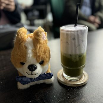 Makario Coffee Roasters - Ube Matcha (and Mochi the corgi) - Coffee & Tea Near Me - Everett, Washington Makario Coffee Roasters - Ube Matcha (and Mochi the corgi) - Coffee & Tea Near Me - Everett, Washington