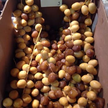 Lancaster Central Market - Fresh dates close-up - Farmers Market Near Me - Lancaster, Pennsylvania